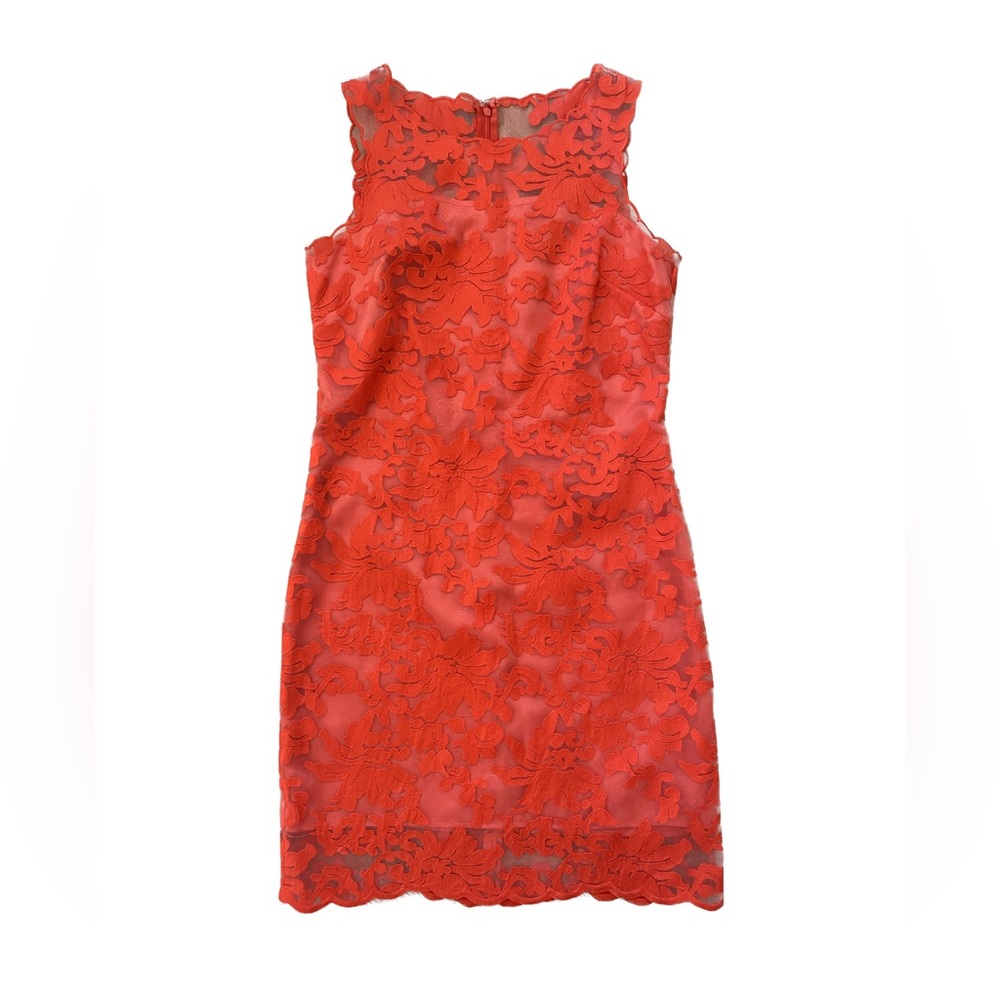 NWoT Gianni Bini Red Lace Cocktail Dress